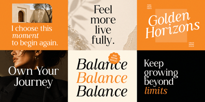 Giteral Font Poster 4