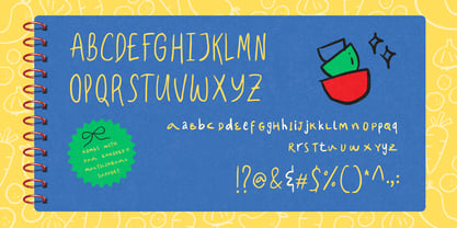 Summer Market Font Poster 7