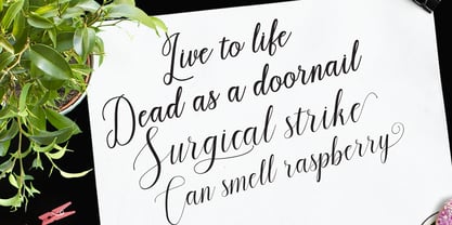 Whensidare Font Poster 2