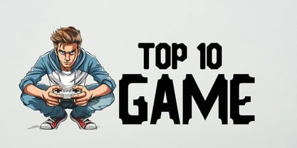 Gameth Font Poster 4