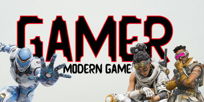 Gameth Font Poster 3