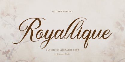 Royallique Font Poster 1