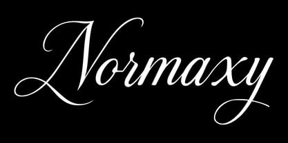 Normaxy Font Poster 1