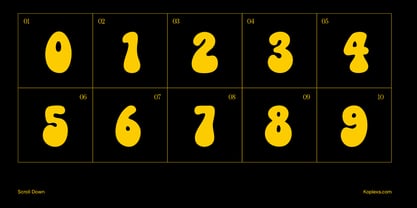 Hoday Font Poster 10