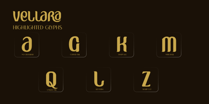 Vellara Font Poster 2