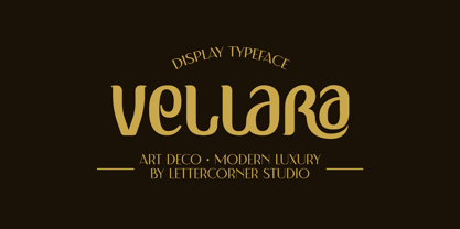 Vellara Font Poster 1