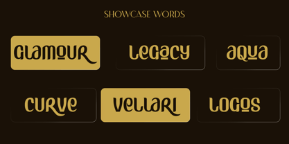 Vellara Font Poster 3