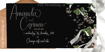 Baveling Font Poster 7