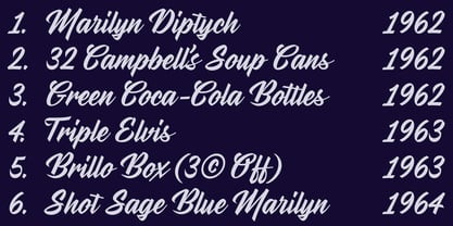 Stylenoir Script Font Poster 13
