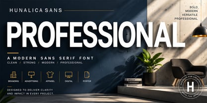 Hunalica Font Poster 2
