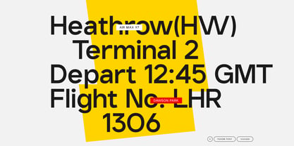 Ferom Font Poster 9