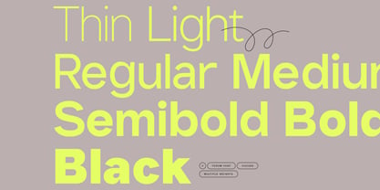 Ferom Font Poster 4