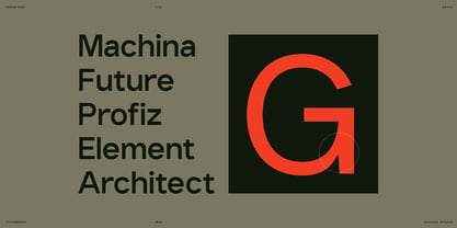 Ferom Font Poster 5