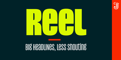 Reel Font Poster 1