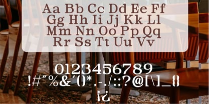 Gulder Radeon Font Poster 6