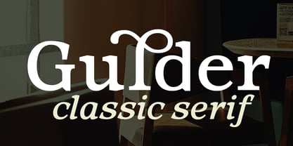 Gulder Radeon Font Poster 3