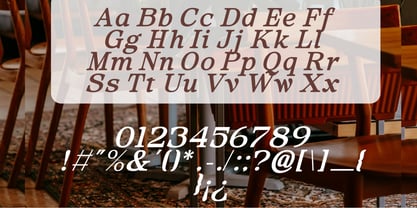 Gulder Radeon Font Poster 7
