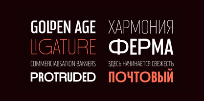 Postamp Grotesk Font Poster 3
