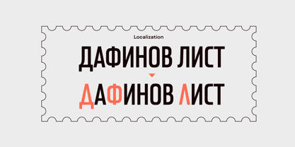 Postamp Grotesk Font Poster 5