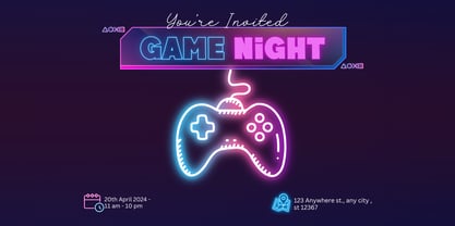 Fox Bonki Font Poster 4