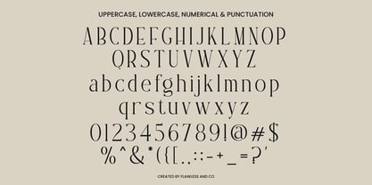 Verlane Font Poster 8