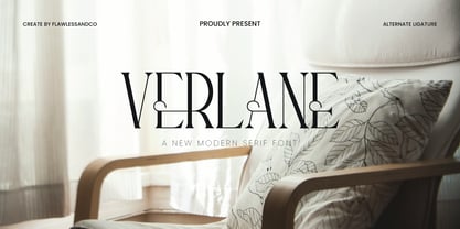 Verlane Font Poster 1