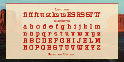 Mojave Font Poster 12