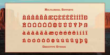 Mojave Font Poster 11