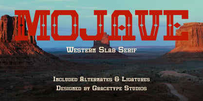 Mojave Font Poster 1