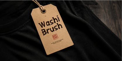 Washi Brush Font Poster 6