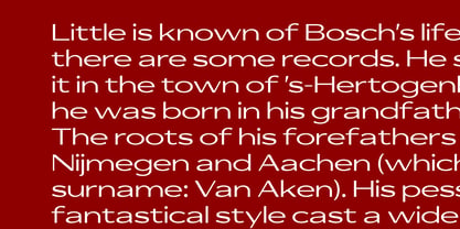 Avenyx Expand Font Poster 4
