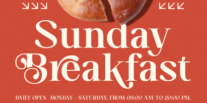 Gofood Font Poster 2