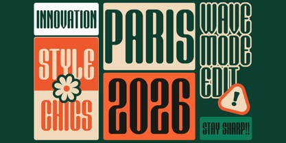 Sencor Font Poster 3