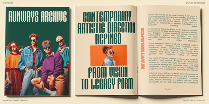 Sencor Font Poster 2