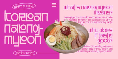 Seora Font Poster 3