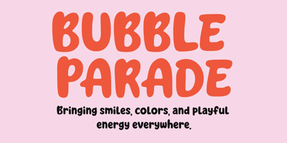 Happy Parade Font Poster 3