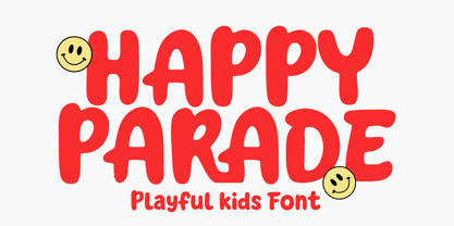Happy Parade Font Poster 1