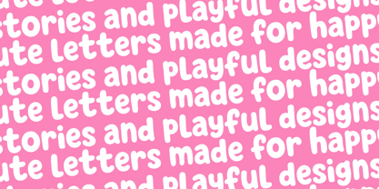 Happy Parade Font Poster 2