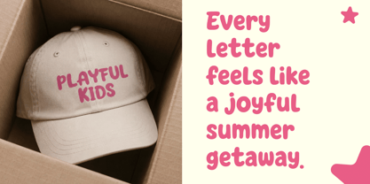Happy Parade Font Poster 9