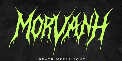 Morvanh Font Poster 1
