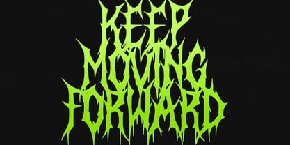 Morvanh Font Poster 5