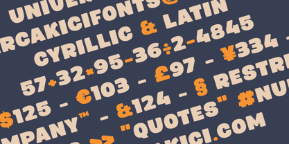 Pumpking Font Poster 8