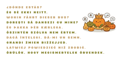 Pumpking Font Poster 11