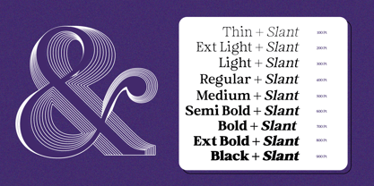 Lucient Font Poster 2