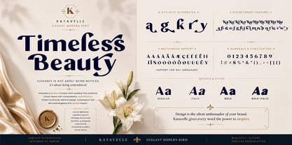 Katavelle Font Poster 2