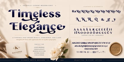 Katavelle Font Poster 3