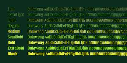 Morakot Font Poster 8