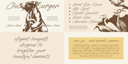 Wild Belmarty Font Poster 6