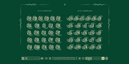 Mystic Arcane Font Poster 11