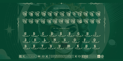 Mystic Arcane Font Poster 14